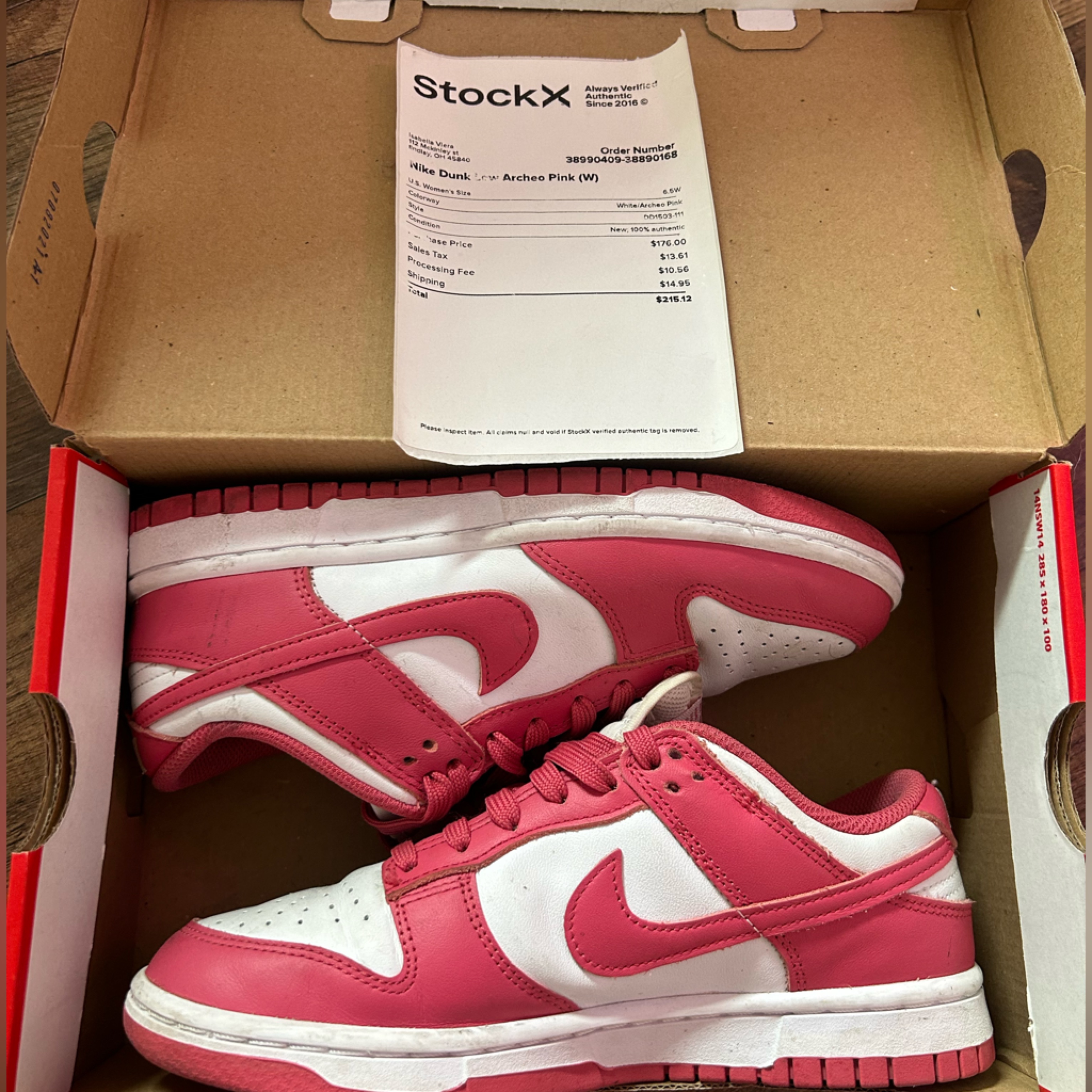Archeo Pink Dunks